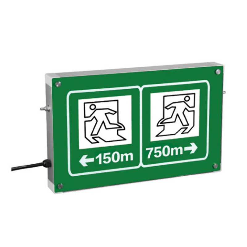 消防應急標誌燈具隧道電光標誌(疏散指示標誌）
